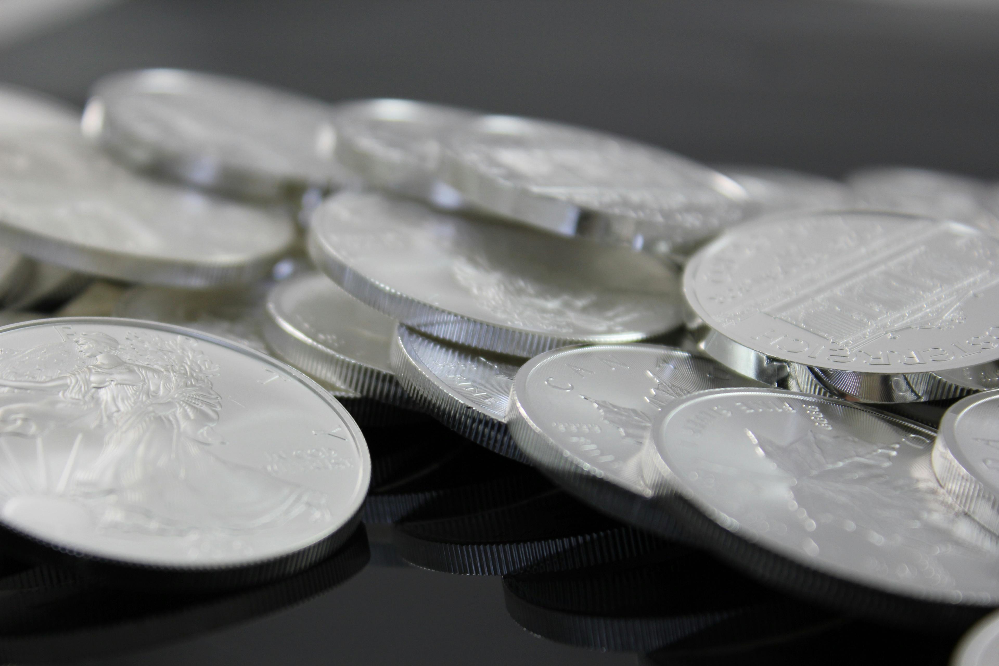 Milk spots and toning on silver coins